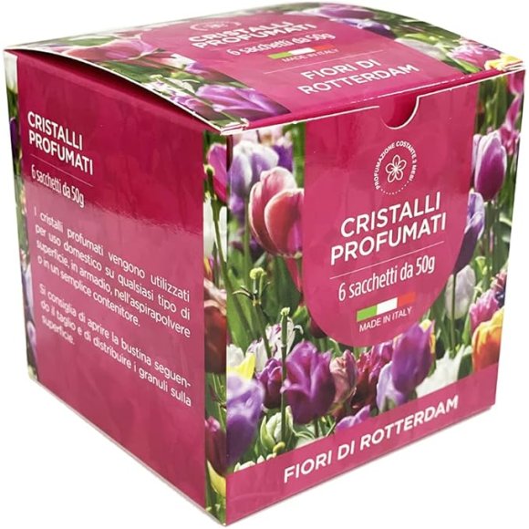Granuli Profumati per Aspirapolvere – Fragranza “Fiori di Rotterdam”