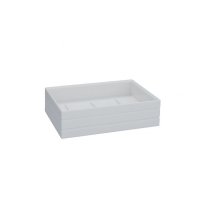 PORTASAPONE "STYLE" RETTANGOLARE - BIANCO