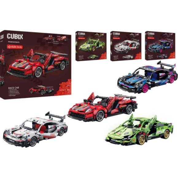 CUBIX COSTRUZIONI AUTO RACER RETROCARICA 1:18