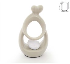 COPPIA CON CUORE BIANCO 