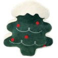 NATALE-CUSCINO  A FORMA DI ALBERO DI NATALE- 50x57cm