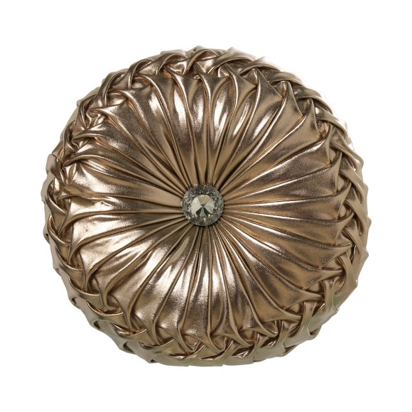 CUSCINO ROTONDO 35CM - DORATO 