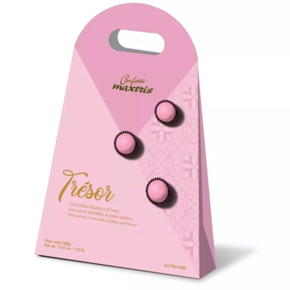 MAXTRIS - CONFETTI TRESOR ROSA 500GR