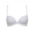 LORMAR - REGGISENO PUSH-UP SENZA FERRETTO "DESIDERIO" - BIANCO