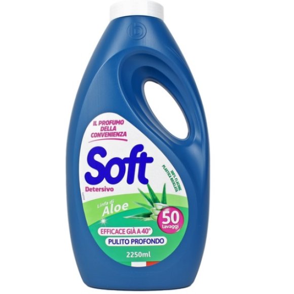 SOFT LAVATRICE LINFA DI ALOE 50 LAVAGGI