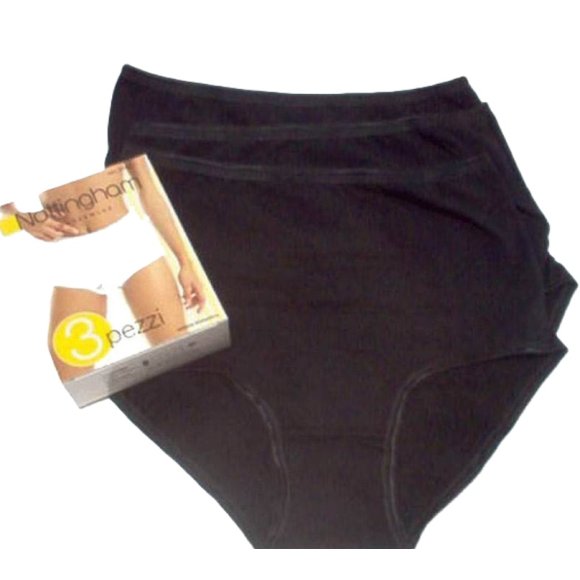 NOTTINGHAM CULOTTA DONNA ART.3300 3 PEZZI - NERO 
