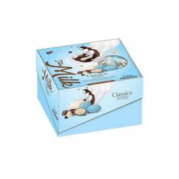 Maxtris - Confetti Two Milk Celesti Imbustati Singolarmente - 500 gr