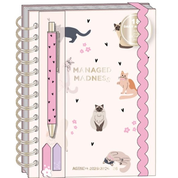 AGENDA SPIRAL DAILY 18 MESI