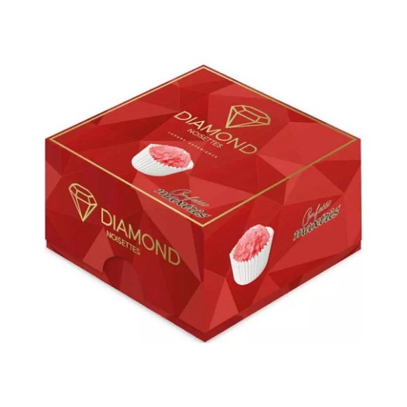 Maxtris - Confetti Les Noisettes Diamond - Rosso