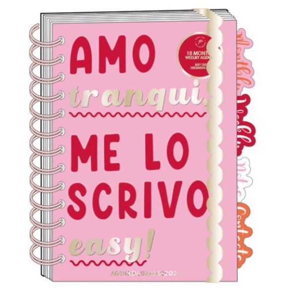 AGENDA SPIRAL WEEKLY 18 MESI