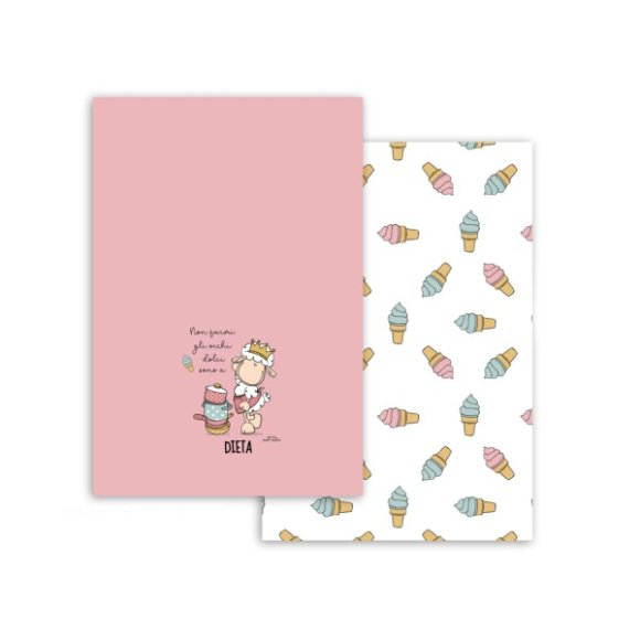 COPPIA STROFINACCI 50X70 Happy People - Frase "Dieta"