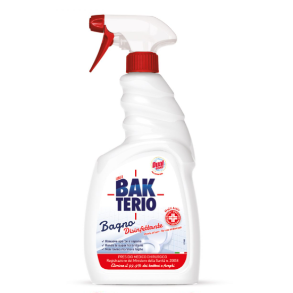 DUAL BAKTERIO DETERGENTE BAGNO DISINFETTANTE ML. 750