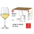 Bormioli - 6 Calici "Divino" Per Vino Bianco
