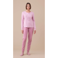Pigiama donna caldo cotone articolo dog FA9186 