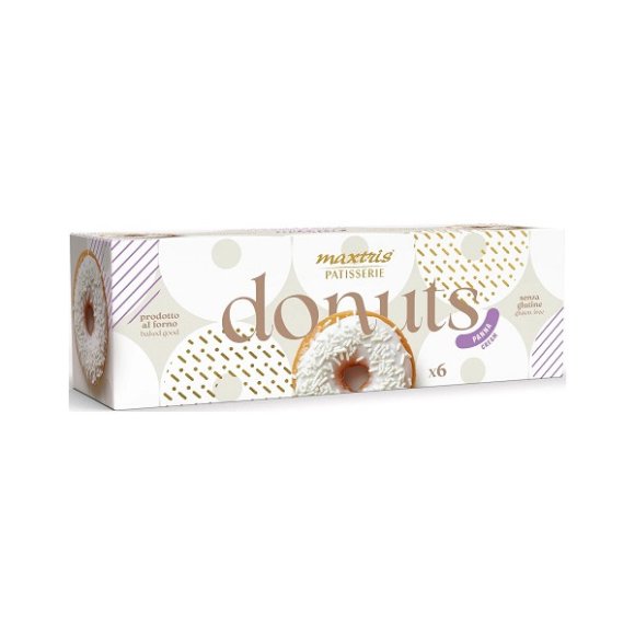 MAXTRIS - DONUTS PANNA - 6 PEZZI 