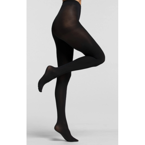 Collant Doppiostile- Bord/Nero -D 50D 