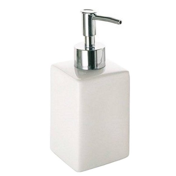 DOSA SAPONE​​​​​​​ GEDY VERBENA IN CERAMICA - BIANCO