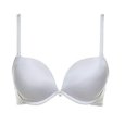 LORMAR - REGGISENO BALCONCINO IMBOTTITO "DOUBLE" - BIANCO - DALLA TAGLIA 1 ALLA 4