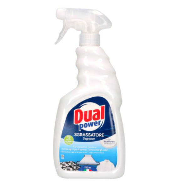 SGRASSATORE CON BICARBONATO DUAL POWER 750ML