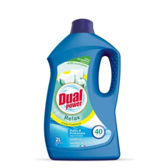 Dual Power Relax Detersivo Lavatrice 40 Lavaggi Dual Power Relax Detersivo Lavatrice 40 Lavaggi