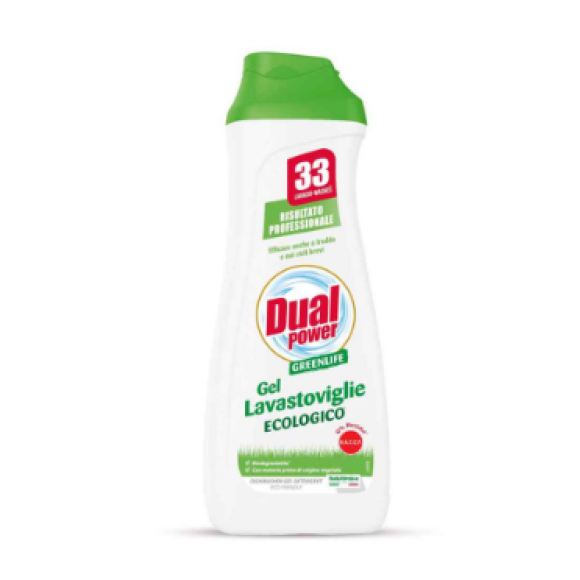 Dual Power Gel Lavastoviglie Greenlife 33 Lavaggi