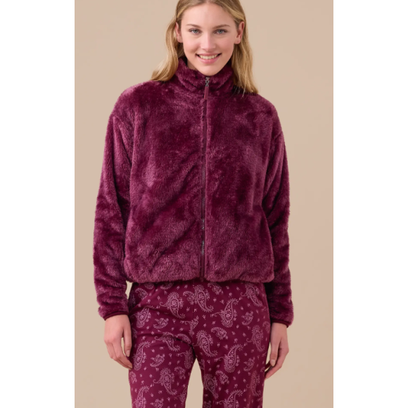 NOI DI NOTTE-Giacca Donna Eco Pelliccia Articolo Unito GE3038 