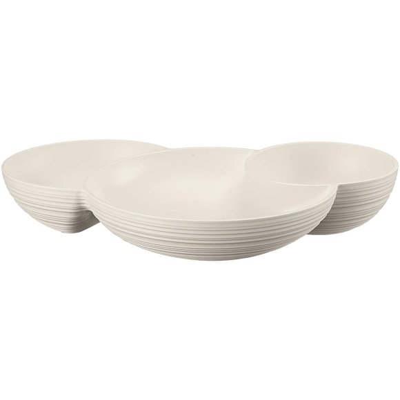 GUZZINI - ANTIPASTIERA XL LINEA "TIERRA" - BIANCO