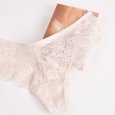 LOVE&BRA - BRASILIANA IN PIZZO "ESTELLE" - CHAMPAGNE 