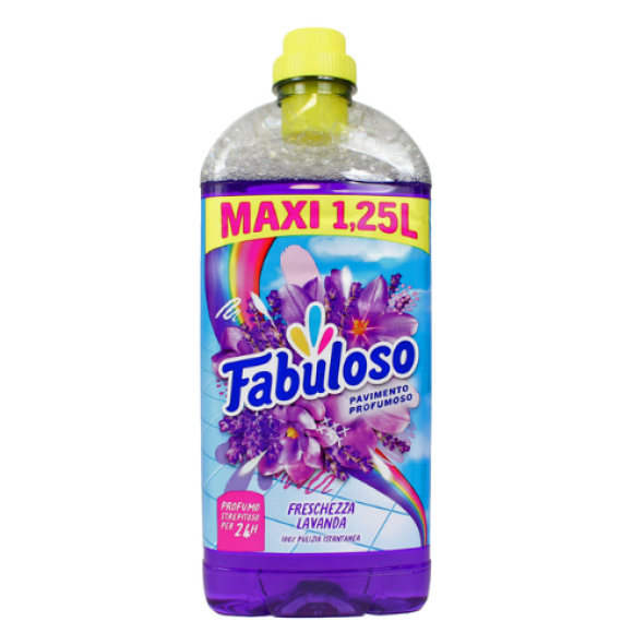 DETERGENTE PAVIMENTI FABULOSO FRESCHEZZA LAVANDA 1250 ML