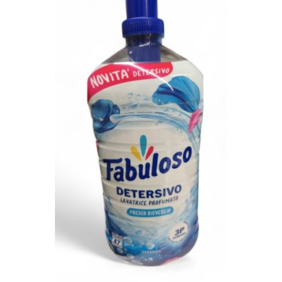 FABULOSO LAVATRICE 47 LAVAGGI FRESCO RISVEGLIO - 1900 ML 