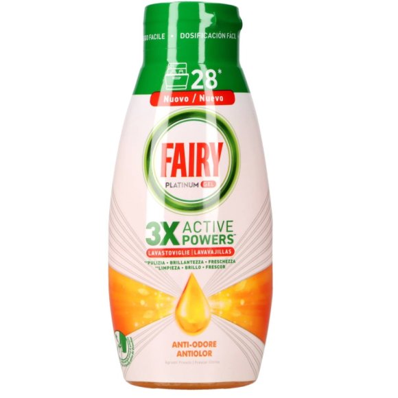 FAIRY GEL 504ML 28L.AGRUMI A/ODORE