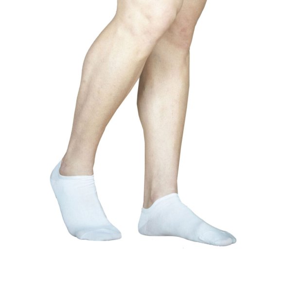 BEST CALZE - FANTASMINO "CHIFFON" BIANCO - DAL 39 AL 41