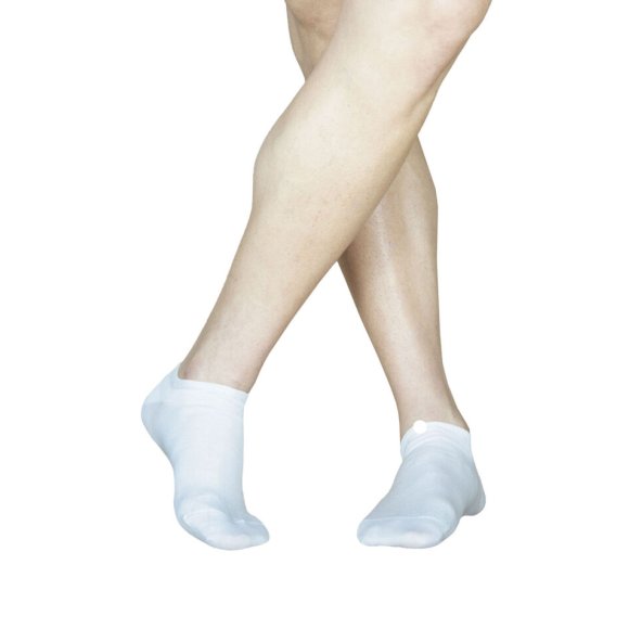 BEST CALZE - FANTASMINO "CHIFFON" BIANCO - DAL 42-44