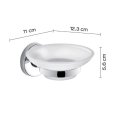​​​​​​​PORTA SAPONE "FELCE" - CROMATO