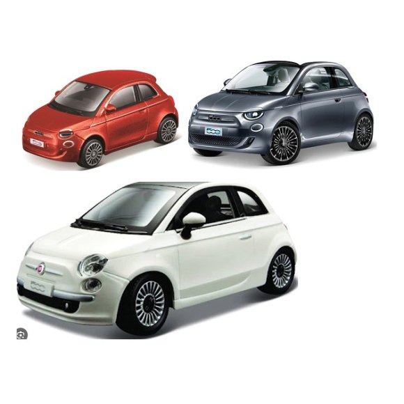 BBURAGO FIAT 500E 1:43