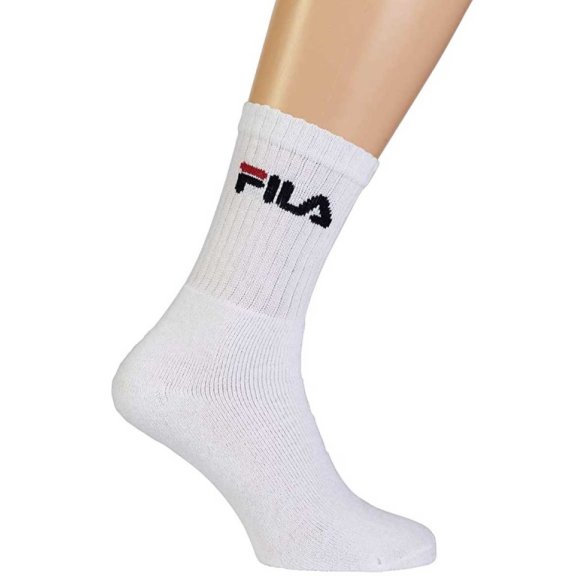 FILA CALZINI TENNIS IN SPUGNA ART.9505 3 PEZZI - BIANCO 