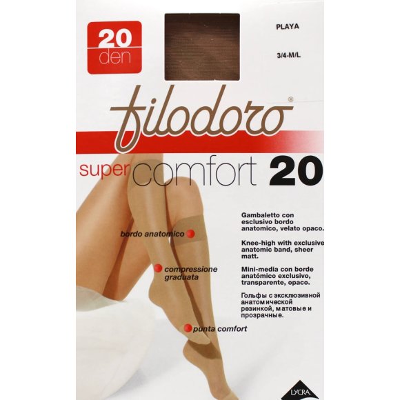 FILODORO - GAMBALETTO DONNA 20 DEN COMFORT - PLAYA