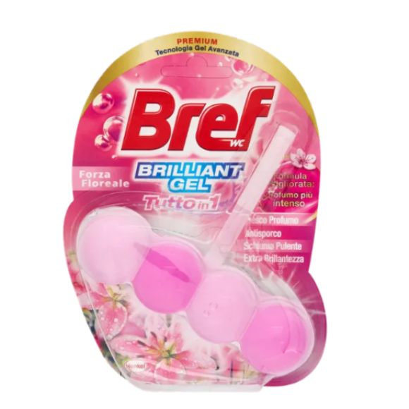 BREF WC Brilliant Gel Tutto in 1 Forza Floreale 42 g
