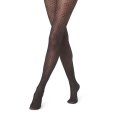 GOLDENLADY - COLLANT DONNA "FLORAL" - NERO