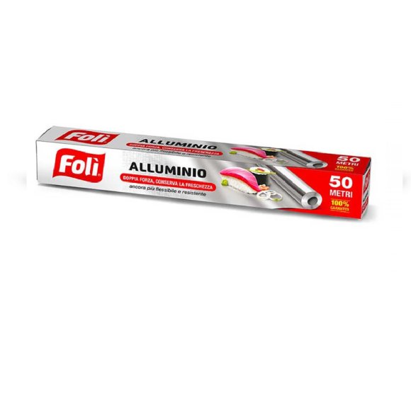 Folì Rotolo Alluminio 50 Metri
