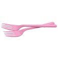FORCHETTE RIUTILIZZABILI 20 PEZZI - ROSA