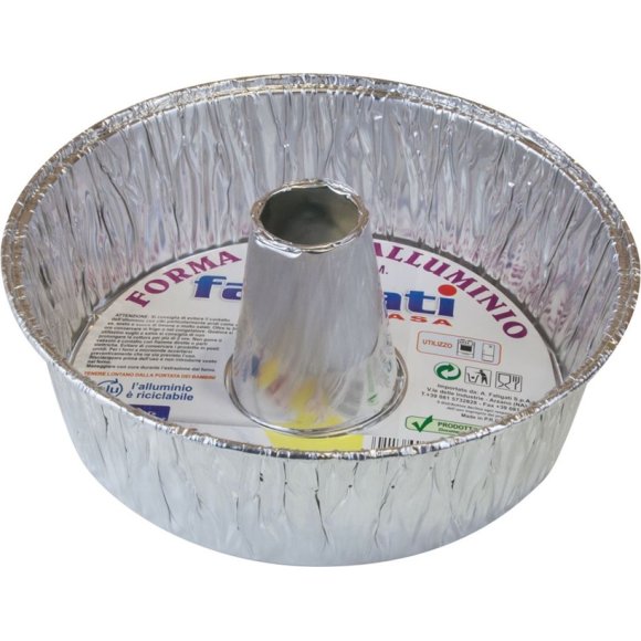 FORMA BABBA IN ALLUMINIO 19CM