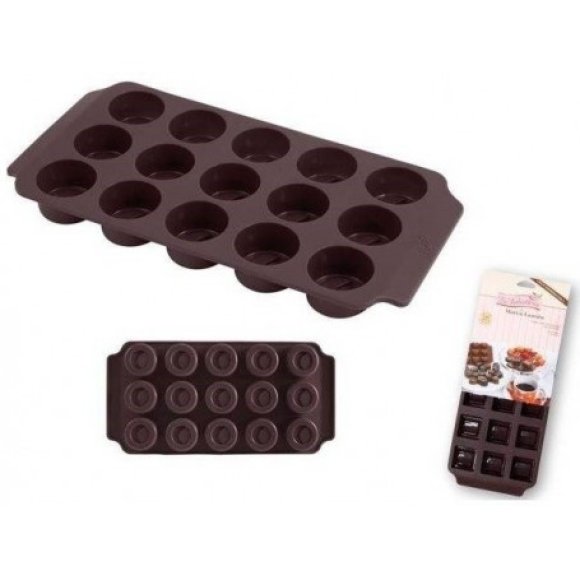 GP&ME - STAMPO CIOCCOLATINI TONDI - 15 POSTI
