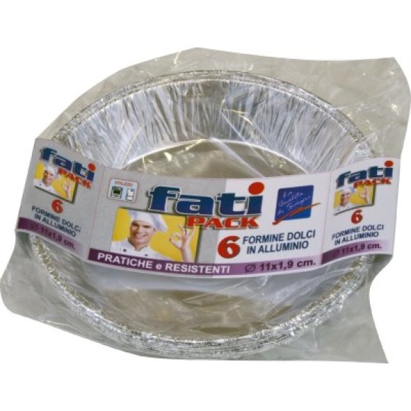 FORMINE PER DOLCE - 6 PEZZI
