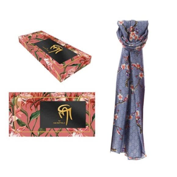 FOULARD DONNA IN SETA GAI MATTIOLO COD.G417-2S