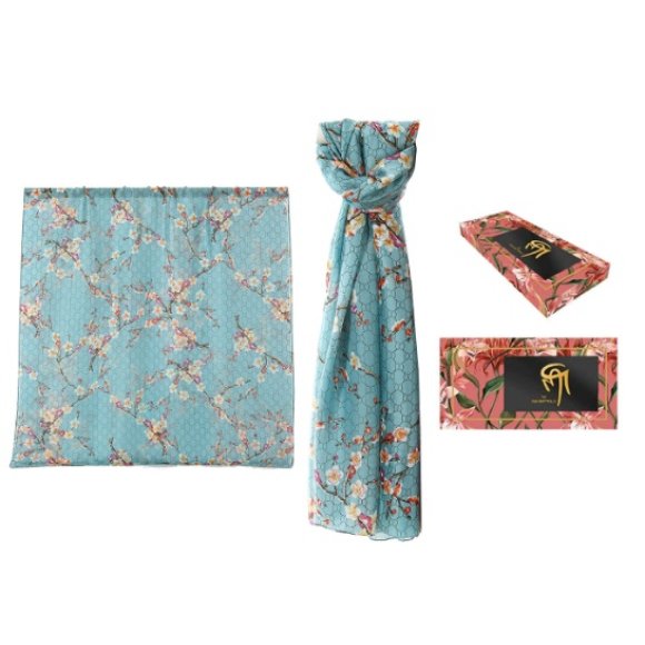 FOULARD DONNA IN SETA GAI MATTIOLO COD.G417-1S