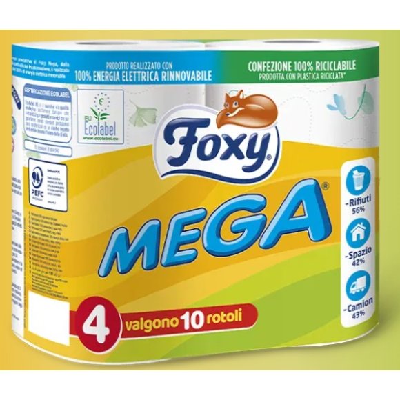 FOXY MEGA IGIENICA X 4