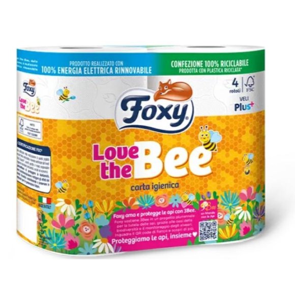 FOXY LOVE BEE IGIENICA X 4 2V