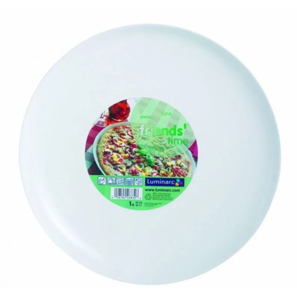 PIATTO OPALE PIZZA FRIEND'S TIME - 32 CM 