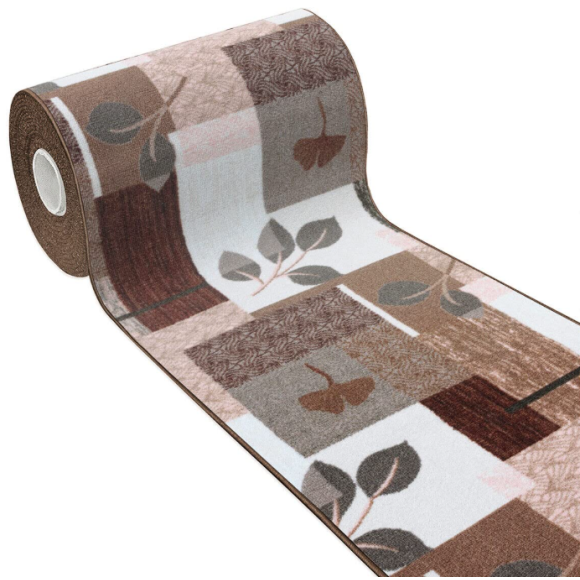 TAPPETO CUCINA "ARIA" 57X40 CM - MARRONE